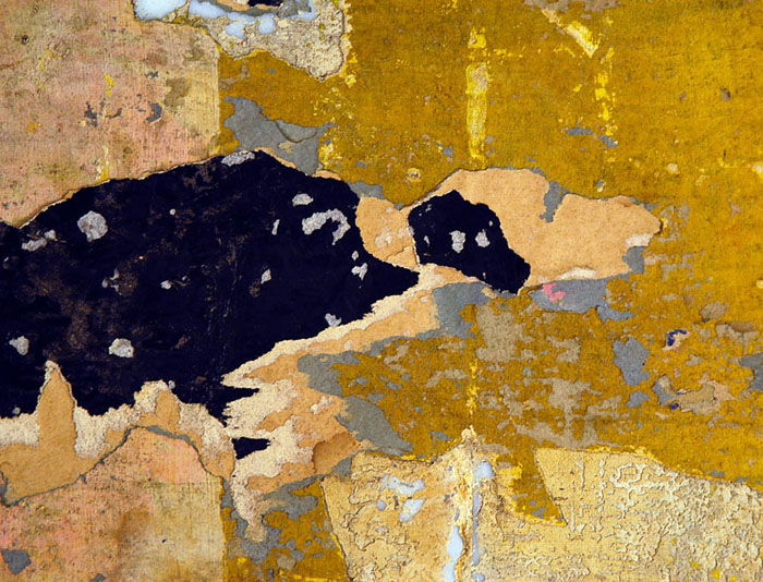 Pentimento: The Champs Elysees Clemenceau Metro Wall