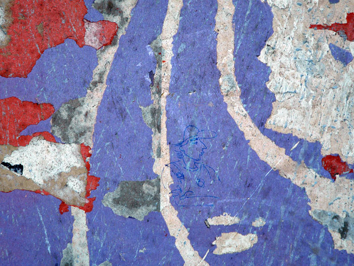 Pentimento: The Champs Elysees Clemenceau Metro Wall