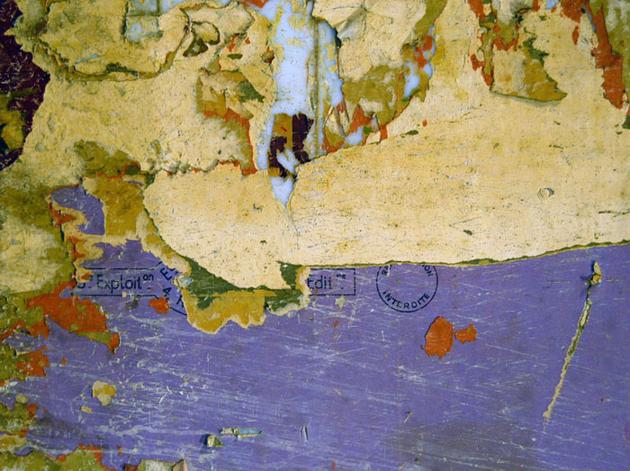 Pentimento: The Champs Elysees Clemenceau Metro Wall